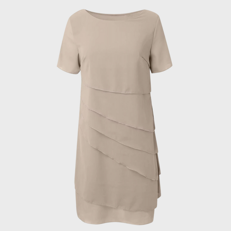Wenke - Abito in Chiffon Plissettato
