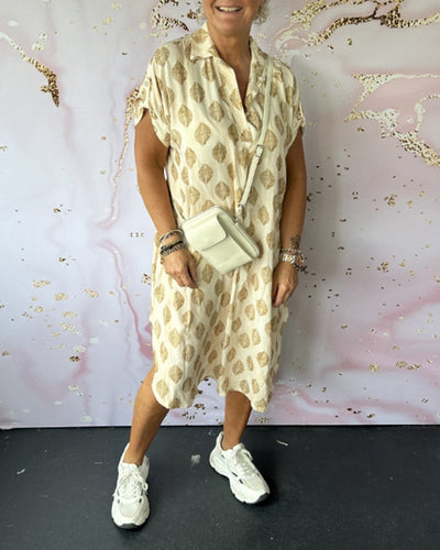 Dini - Abito Elegante Con Scollo a V