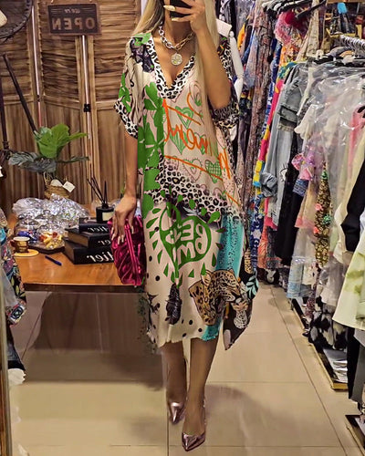 Marianna - Abito Casual Con Scollo a V