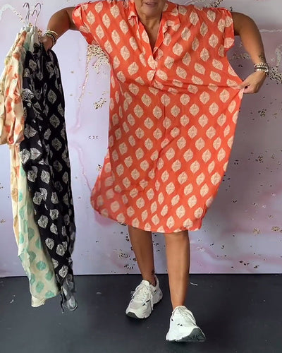 Dini - Abito Elegante Con Scollo a V