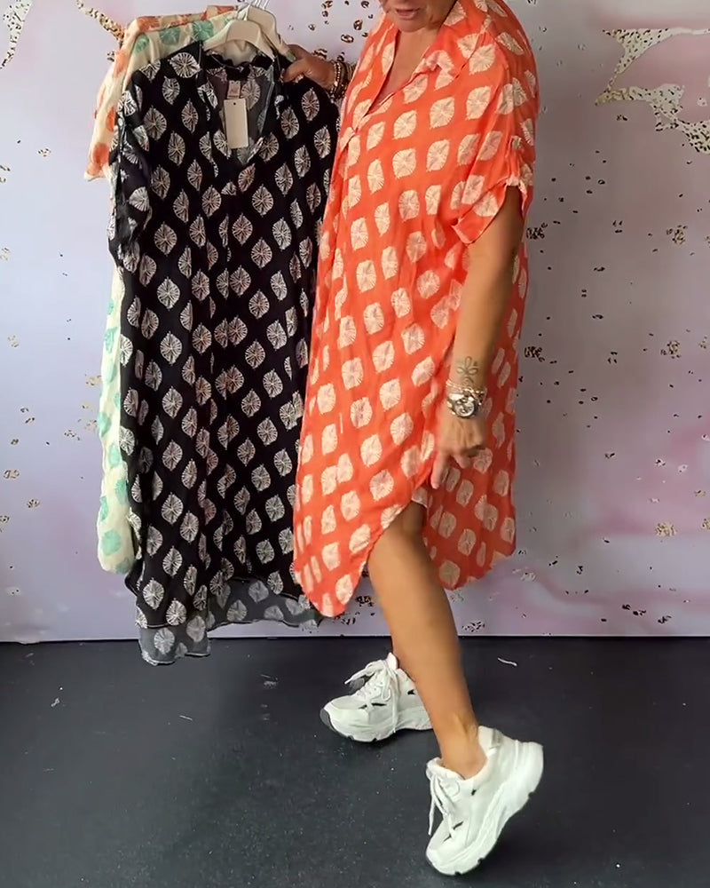 Dini - Abito Elegante Con Scollo a V