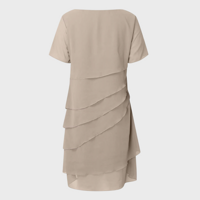 Wenke - Abito in Chiffon Plissettato
