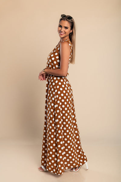 Lyna - Maxi Abito a Pois