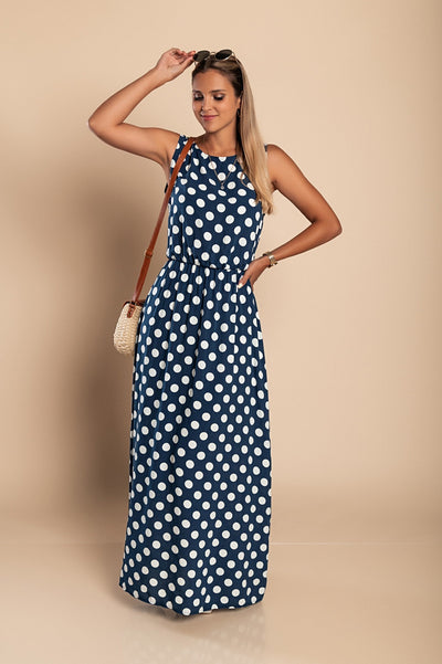 Lyna - Maxi Abito a Pois