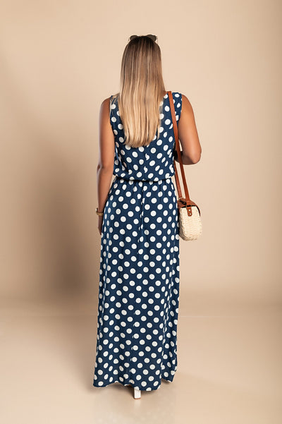 Lyna - Maxi Abito a Pois