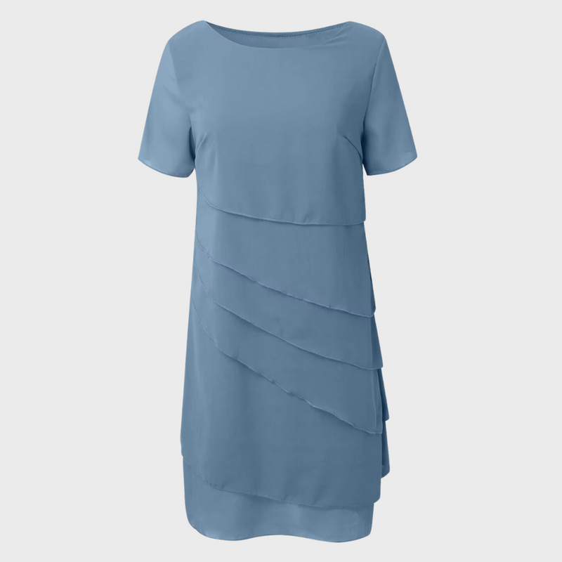Wenke - Abito in Chiffon Plissettato