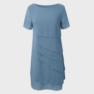 Wenke - Abito in Chiffon Plissettato