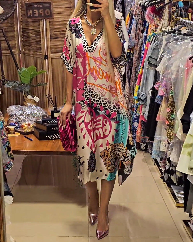 Marianna - Abito Casual Con Scollo a V