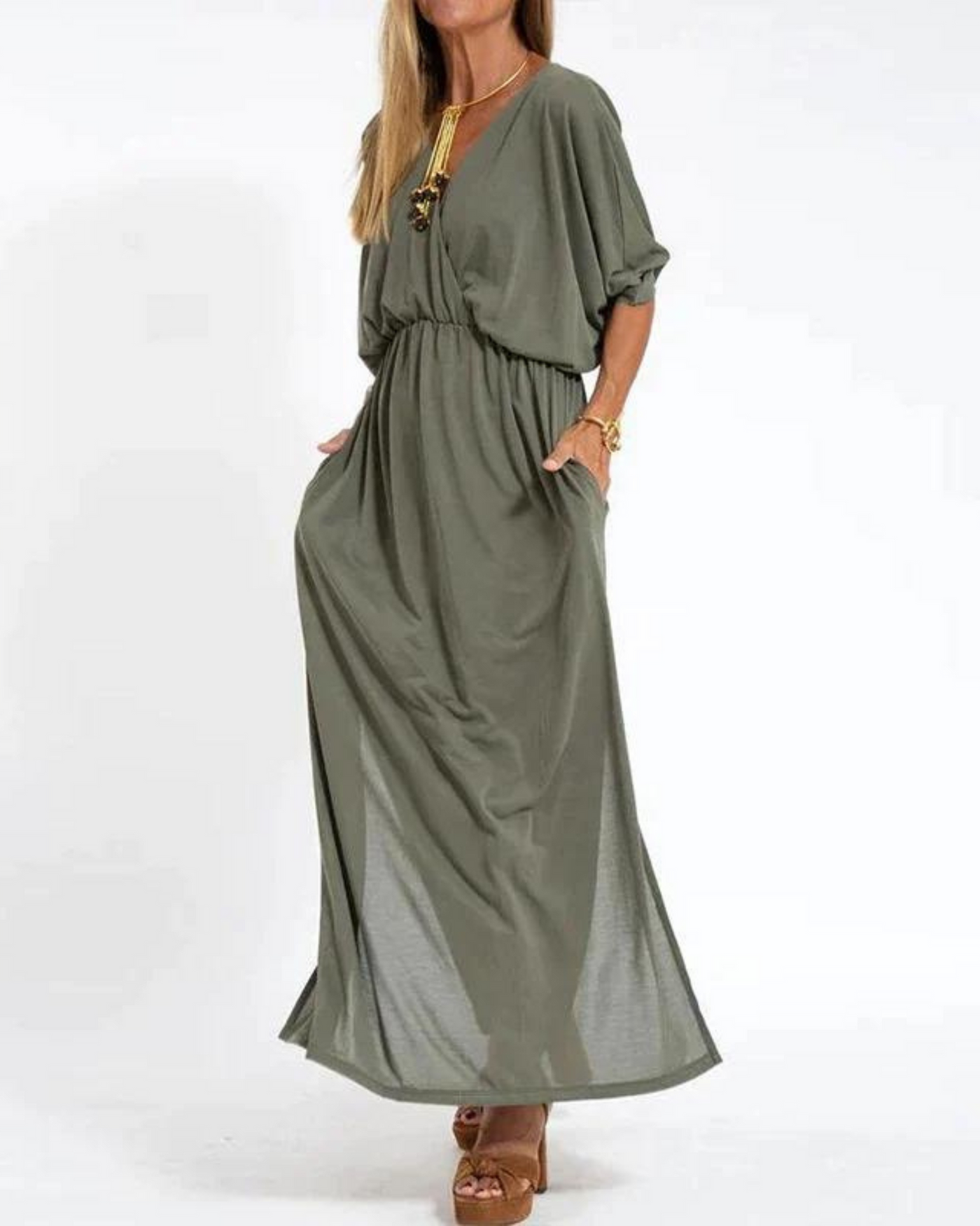 Janell - Abito Lungo Vintage