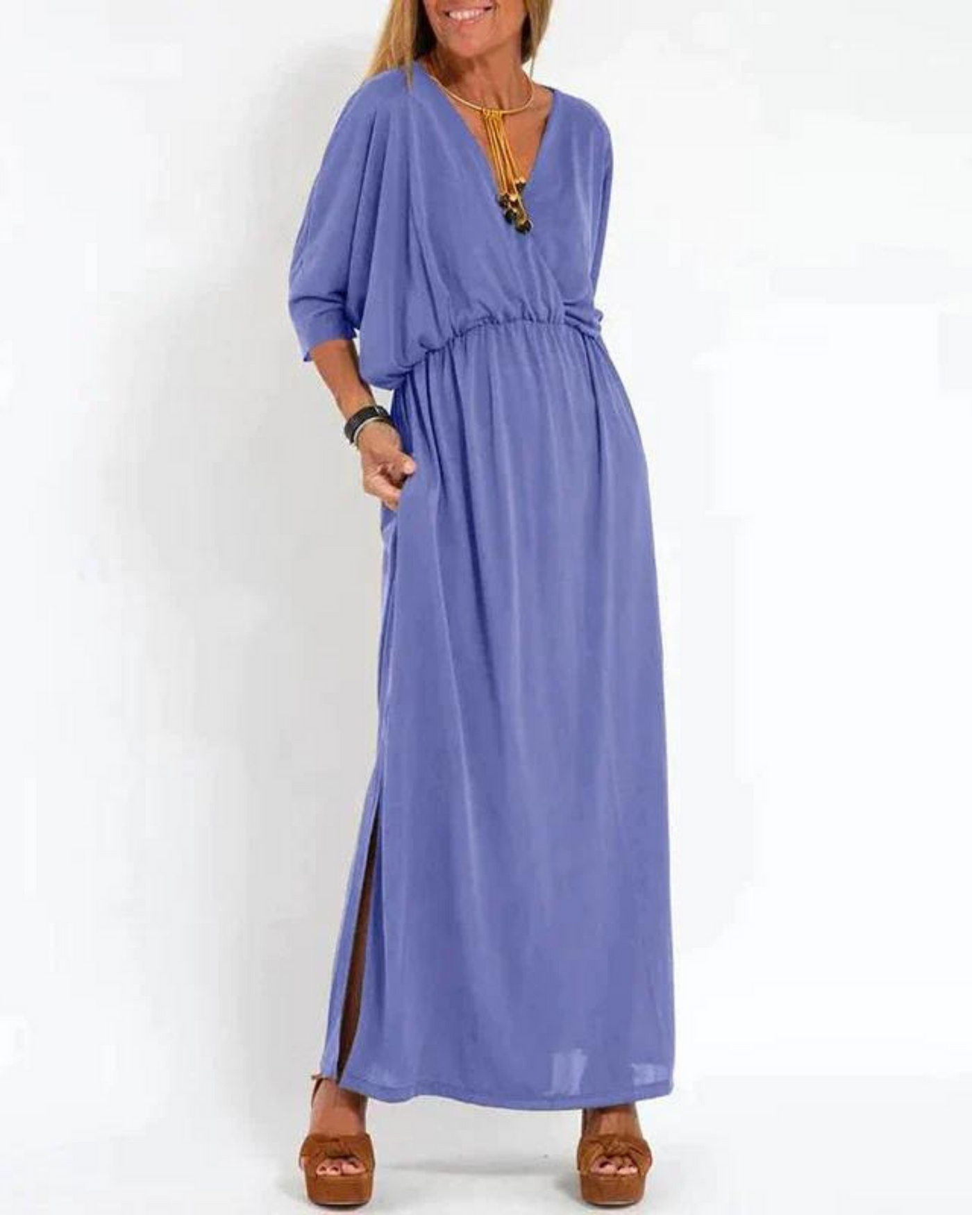 Janell - Abito Lungo Vintage