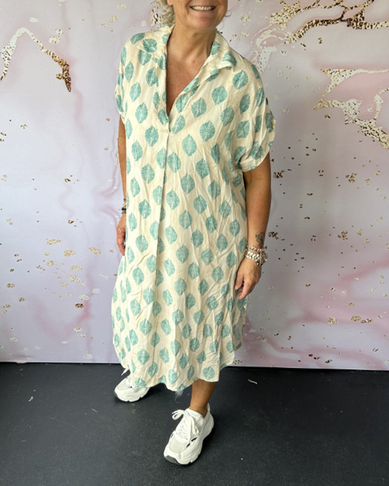 Dini - Abito Elegante Con Scollo a V