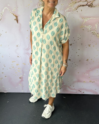 Dini - Abito Elegante Con Scollo a V