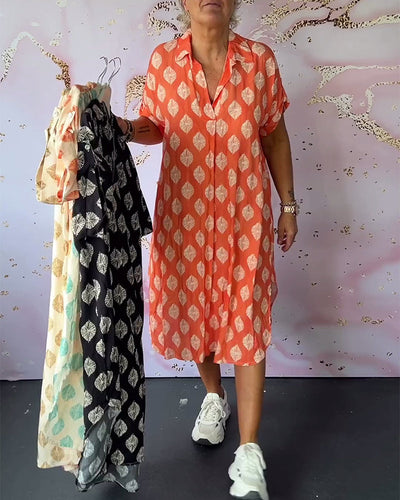 Dini - Abito Elegante Con Scollo a V