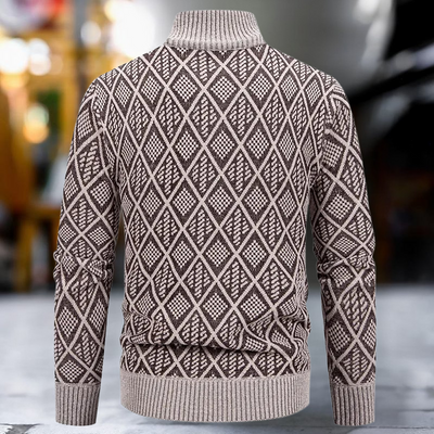 Lorian - Cardigan con Cerniera in Pile Spesso e Caldo