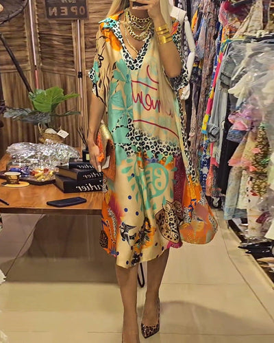 Marianna - Abito Casual Con Scollo a V