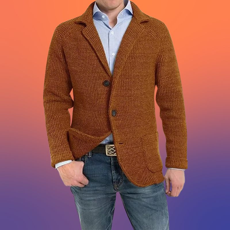 Rodion - Cardigan Casuale lavorato a Magliacasuale