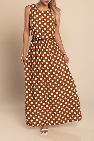 Lyna - Maxi Abito a Pois