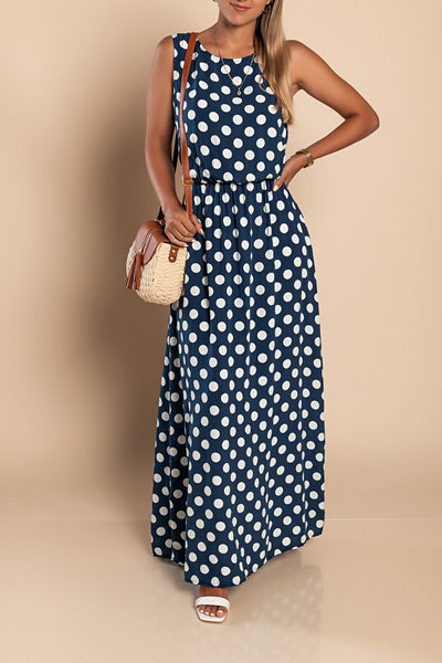Lyna - Maxi Abito a Pois