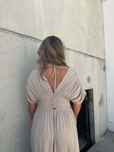 Neisya - Abito Lungo Maxi con Scollo a V