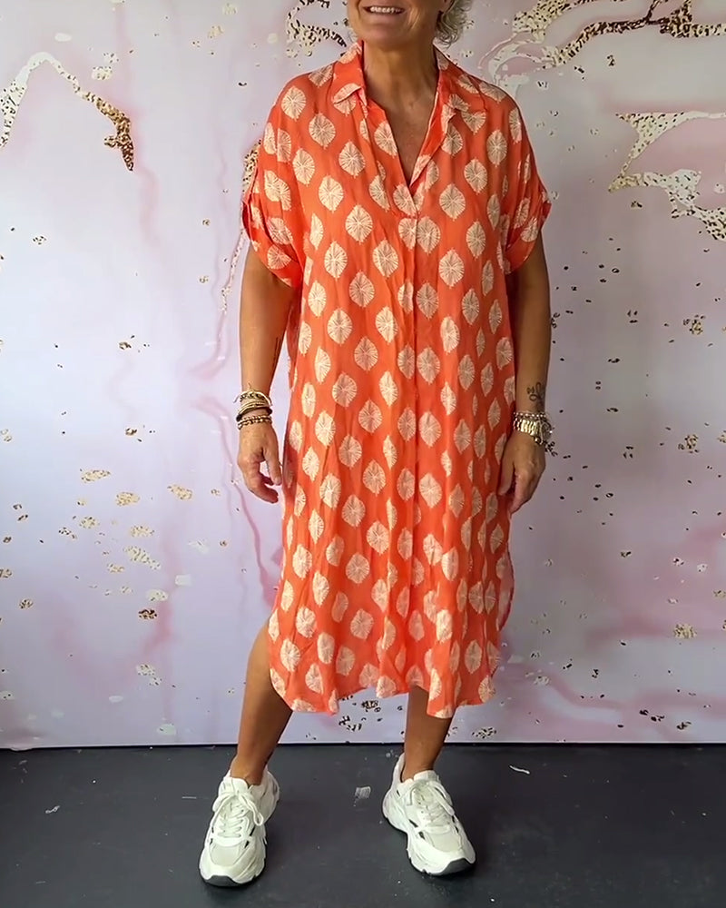 Dini - Abito Elegante Con Scollo a V