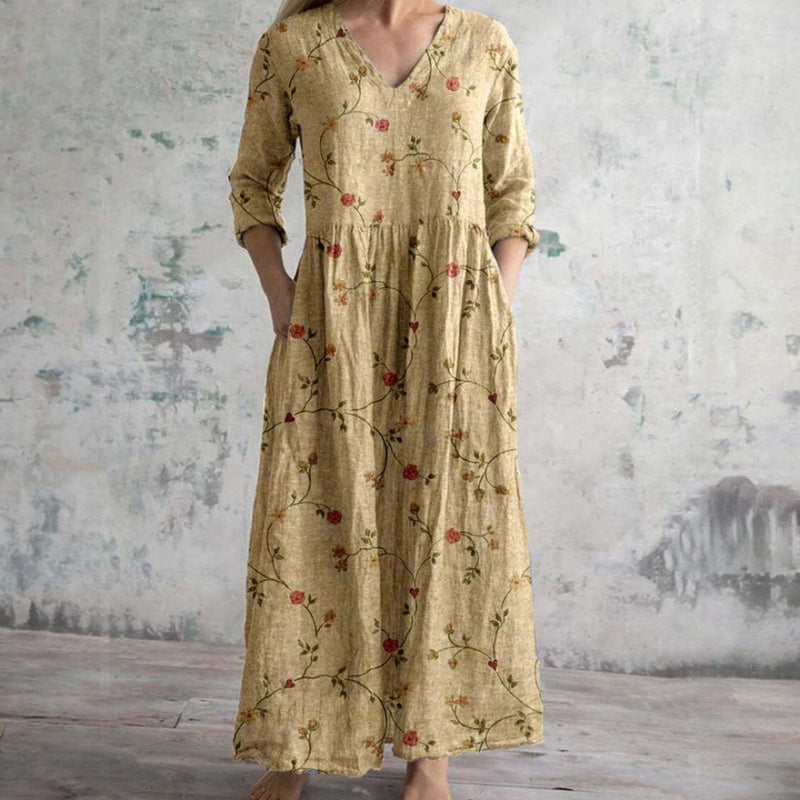Erica - Abito Floreale Elegante