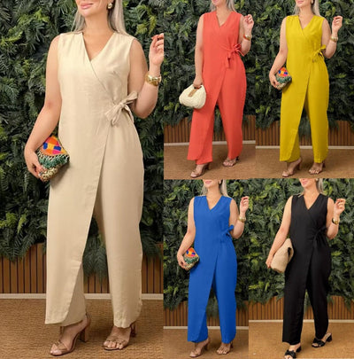 Betsy - Tuta Elegante Senza Maniche