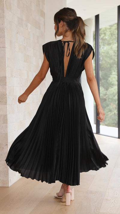Iria - Abito Elegante a Pieghe