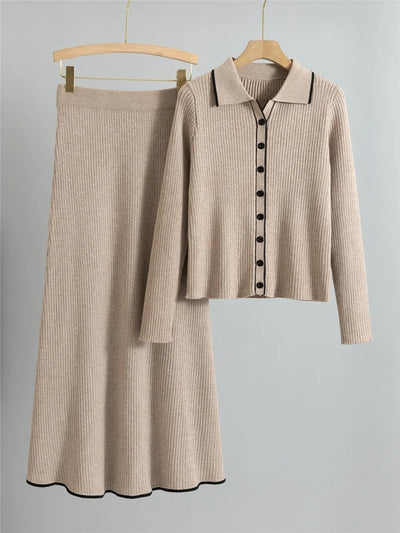 Yolie - Set 2 pezzi Lavorato a Maglia