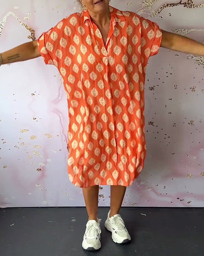 Dini - Abito Elegante Con Scollo a V