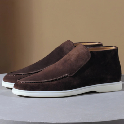 Wighard - Elegante Camoscio Mocassini