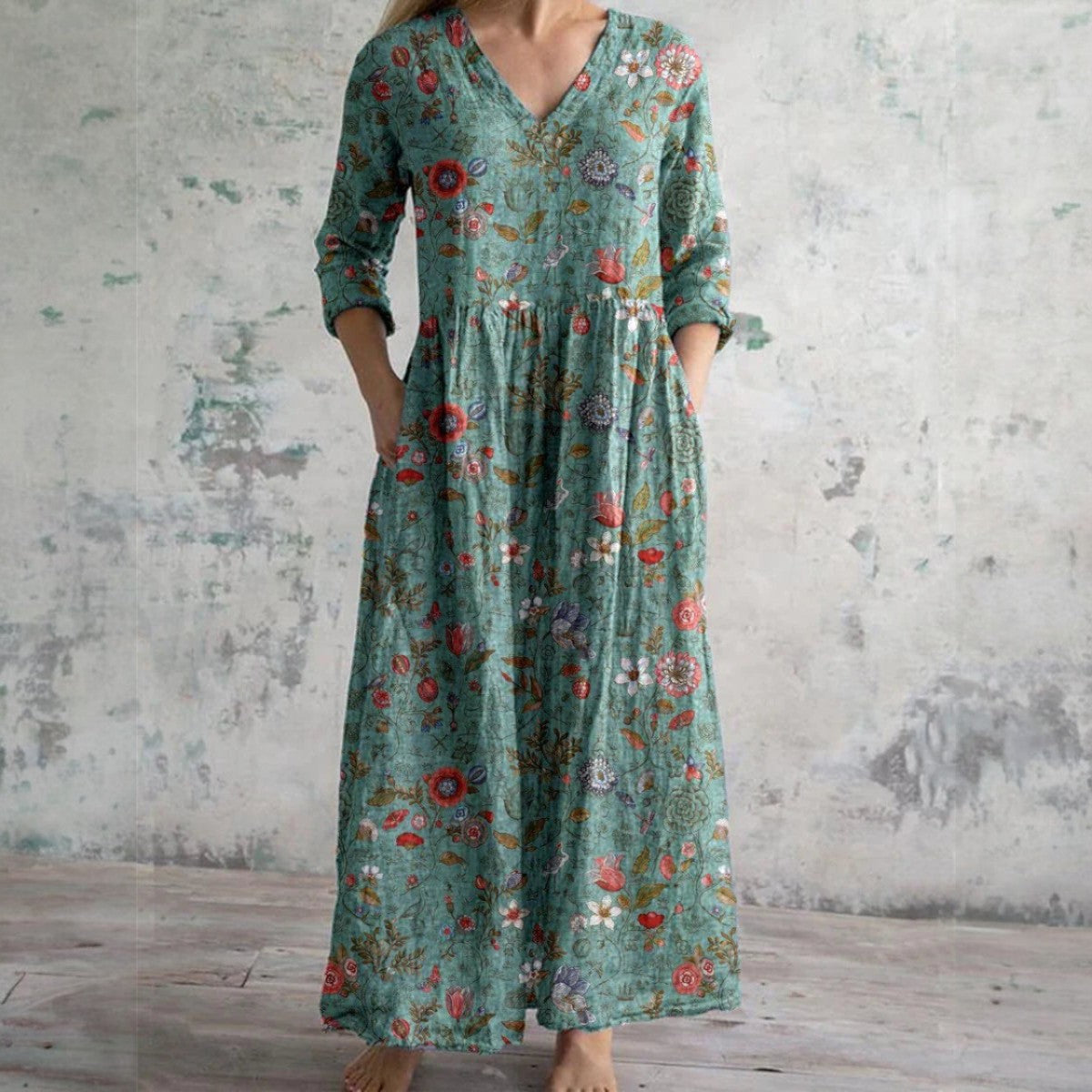 Erica - Abito Floreale Elegante