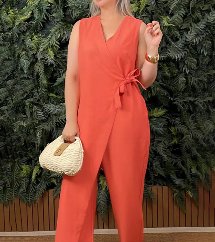 Betsy - Tuta Elegante Senza Maniche