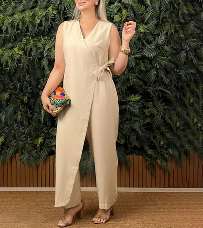 Betsy - Tuta Elegante Senza Maniche