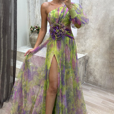 Cobie - Abito Irregolare In Tulle