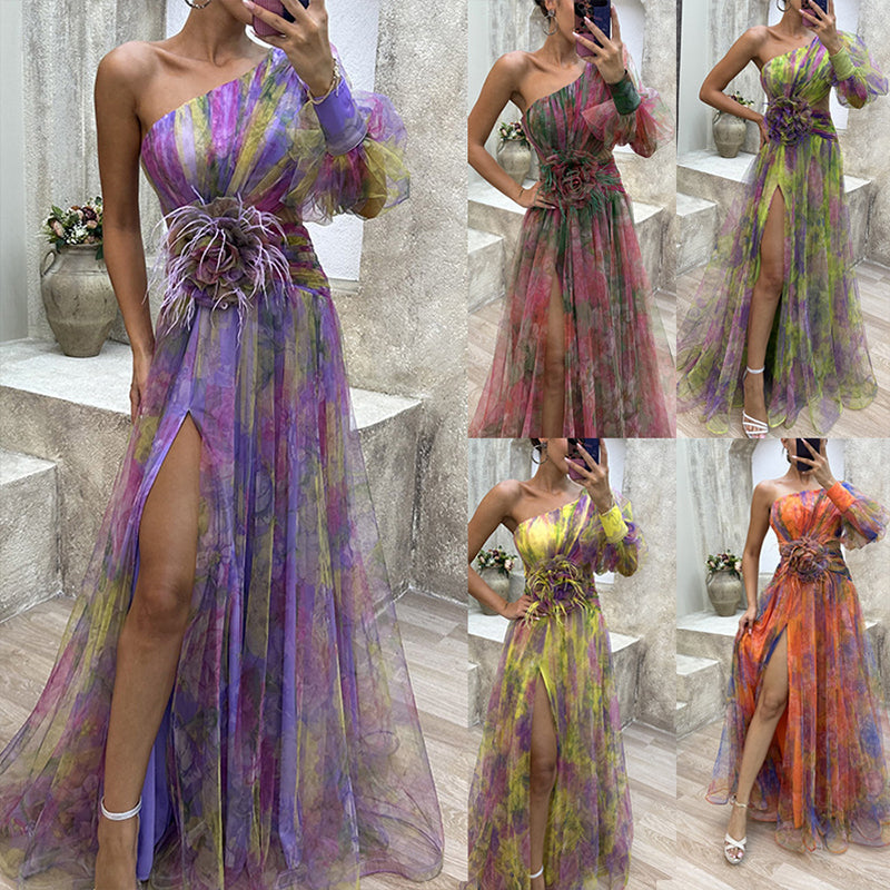 Cobie - Abito Irregolare In Tulle