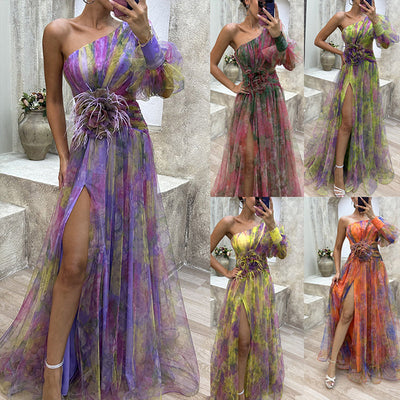 Cobie - Abito Irregolare In Tulle
