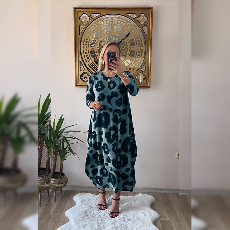 Kynthia - Elegante Abito a Maniche Lunghe