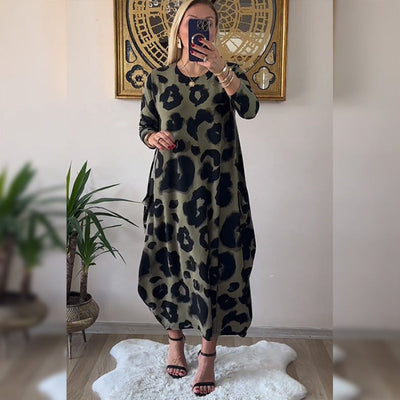 Kynthia - Elegante Abito a Maniche Lunghe