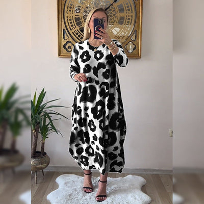 Kynthia - Elegante Abito a Maniche Lunghe
