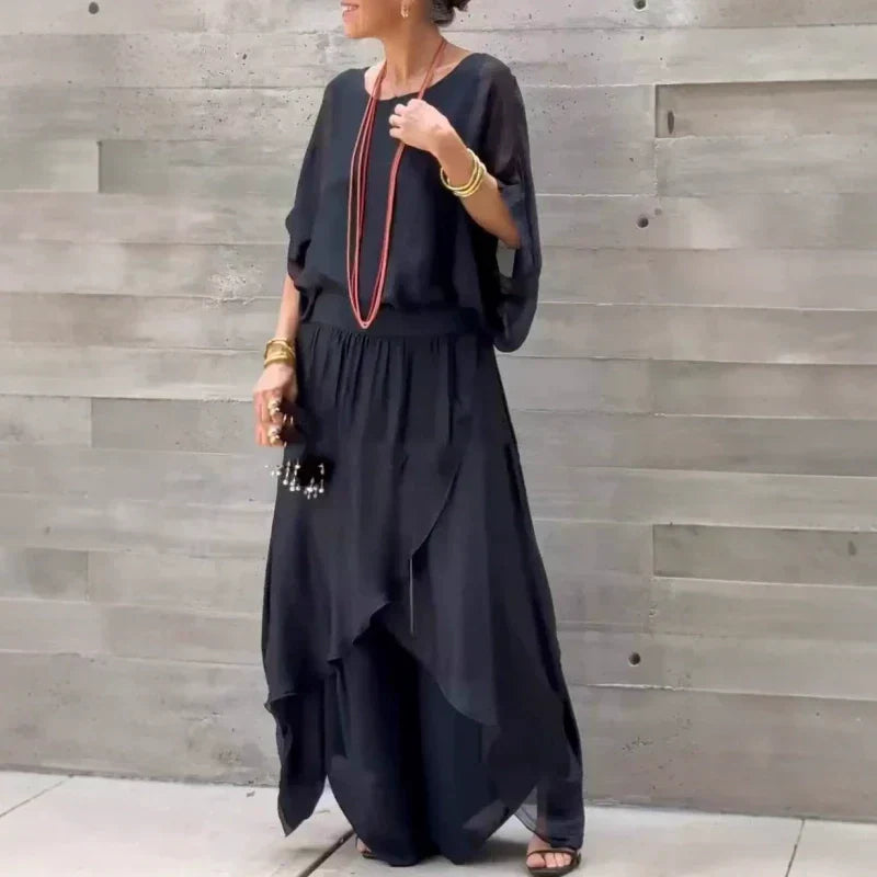 Alyson - Set Due Pezzi In Chiffon