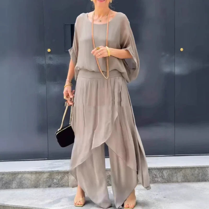 Alyson - Set Due Pezzi In Chiffon