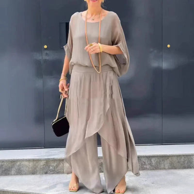 Alyson - Set Due Pezzi In Chiffon
